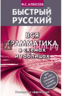 Быстрый русский. Вся грамматика в схемах и таблицах