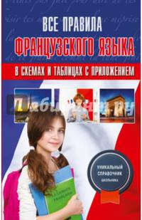 Все правила французского языка в схемах и таблицах с приложениями