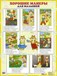 Хорошие манеры для малышей. Наглядное пособие