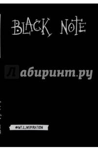 Black Note. Креативный блокнот с черными страницами (мини формат, круглые углы)