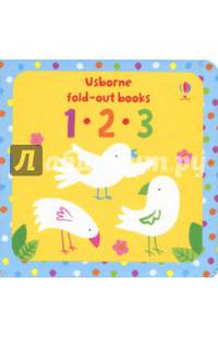 123. Fold out board book