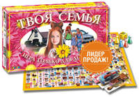 Наст.игр.:ТГ.игра для девочек. Подарочная. Твоя семья арт.00034