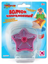 Мини товар. K. Spinz. Волчок инерционный, 4х5см (в асс-те 6 шт. ) арт. 00334
