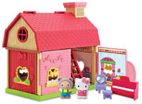 HK.003899.Игровой набор Hello Kitty &quot;Домик друзей&quot; (розовый)