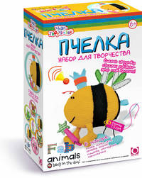 Чудо-Творчество. FABric animals. Сшей игрушку. Пчелка арт. 00738