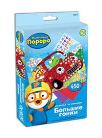 Пороро. Мозаика. Большие гонки. арт. 02273