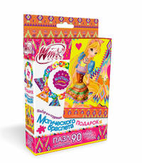 Винкс Ethnic.Пазл. 90Эл.+браслетик,магнитик.Стелла.02491