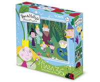 Бен и Холли.Пазл. 36Эл.Лягушачий пруд.02853