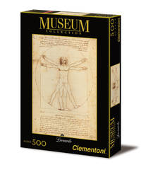 CLem.Пазл. 500эл.Музей.35001 Леонардо да Винчи Витрувианский человек
