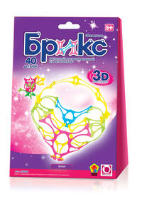 K.SH.Конструктор Брикс 3D. 40 дет.Ваза.арт.68888