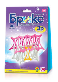 K.SH.Конструктор Брикс 3D. 40 дет.Домик.арт.68889