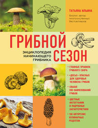 Грибной сезон. Энциклопедия начинающего грибника (книга в суперобложке)