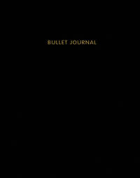 Блокнот в точку: Bullet journal (черный)