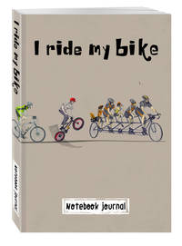 Блокнот. I ride my bike. Велосипедисты