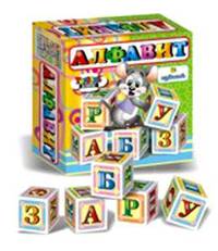 Наст.игр.:ТГ.Кубики Алфавит арт.00212