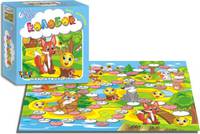 Наст.игр.:ТГ.игра д/малышей. поле-пазл Сказка Колобок арт.00861