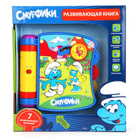 РАЗВИВАЮЩАЯ КНИГА &quot;УМКА&quot; &quot;СМУРФИКИ&quot; МУЗ. НА БАТ. РУССИФИЦ. В РУСС. КОР. в кор.12шт