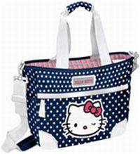 N.1032607Сумка наплечная с 3мя ручками и отделением для ноутбука Hello Kitty