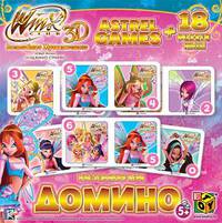 Винкс 3D.Наст.иг:Домино+пазл18А.11160 Волшебное приключение