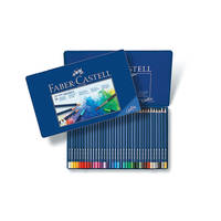 Акварельные карандаши ART GRIP AQUARELLE, набор цветов, в металлической коробке, 36 шт.
