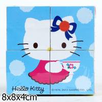 НАБОР ИЗ 4-Х КУБИКОВ &quot;ИГРАЕМ ВМЕСТЕ&quot; &quot;HELLO KITTY&quot; ПЛЕНКА в кор.80наб
