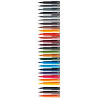 Капиллярные ручки PITT® ARTIST PEN BRUSH, холодный серый, в картонной коробке, 10 шт.