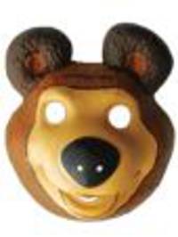 Маска PVC "МЕДВЕДЬ", Маша и Медведь