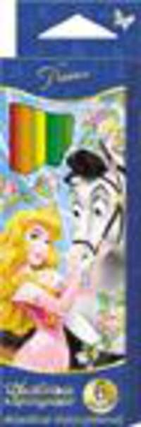 Цв.карандаши 6цв.тол.трёхгр.&quot;Disney Принцессы&quot;2014