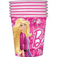 Стакан бум."БАРБИ", 210мл, 10 шт._Барби