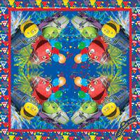 Салфетки"ЧАГГИНГТОН",33*33см,20шт.2-х сл._Чаггинг