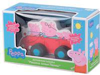 Игр.наб&quot;Каталка Машина семьи Пеппы&quot;дерево тм.Peppa