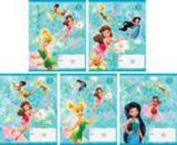 Тетради 12л. линейка &quot;Disney&quot; Феи 5 диз.в асс.