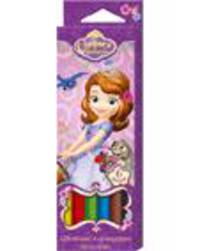Цв.карандаши толстые 6цв. &quot;Disney&quot; София