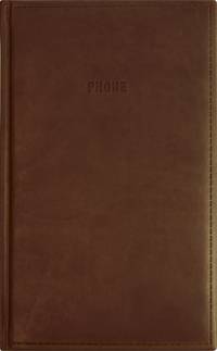 Телефонно-адресная книга 130x210, VIVELLA (Коричневый)