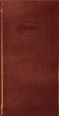 Телефонно-адресная книга 80x155, NEBRASKA (Коричневый)