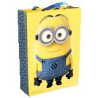 Пакет подарочный, &quot;Minions&quot;, 350х250х90