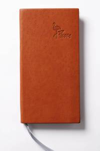 Телефонно-адресная книга 80x155, FLAMINGO (Коричневый)