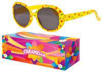 Очки солн.в подар.коробке,цветы, желт. UV/AV