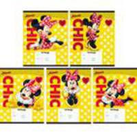 Тетради 12л. клетка Disney &quot;Минни&quot; 5 диз.в асс