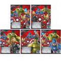 Тетради 12л. клетка Marvel &quot;Мстители&quot;5 диз.в асс