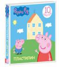 Пластилин 10 цв. &quot;Свинка Пеппа&quot;