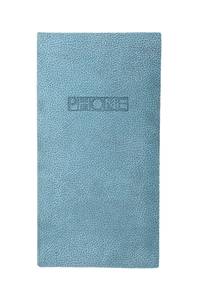 Телефонно-адресная книга 80x155, TANN (Синий)