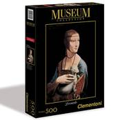 CLem.Пазл. 500эл.Музей.30318 Леонардо да Винчи Дама с горностаем