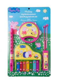 Набор муз.инструментов на блистере, ТМ Peppa Pig