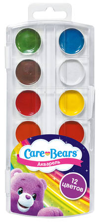 Акварель 12 цв. Care Bears™
