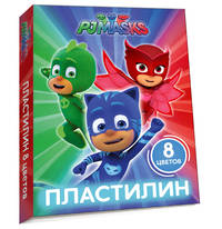 Пластилин 8 цв. Пи Джей Маски