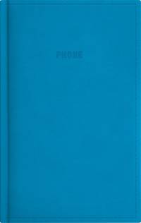 Телефонно-адресная книга 130x210, FESTIVAL (Голубой)
