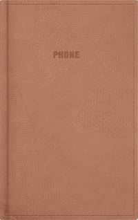 Телефонно-адресная книга 130x210, BAZAR (Коричневый)