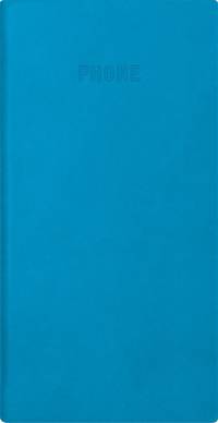 Телефонно-адресная книга 80x155, FESTIVAL (Голубой)