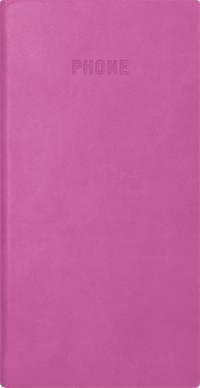 Телефонно-адресная книга 80x155, FESTIVAL (Розовый)